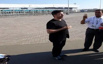 عکس/ حضور مجری سرشناس تلویزیون در سارانسک