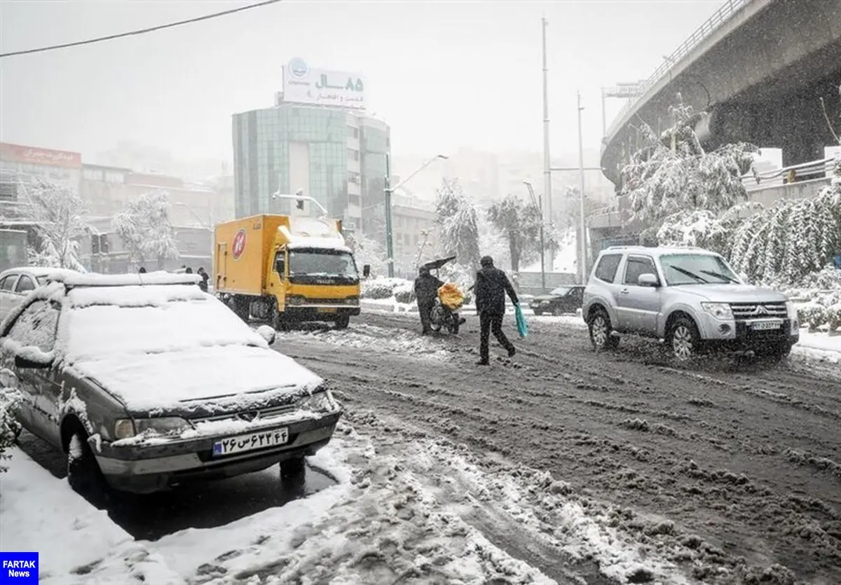 بارش برف و تگرگ استان قزوین را فرامی‌گیرد