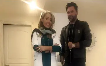 علیرضا نیکبخت در مطب خانم دکتر معروف! + عکس