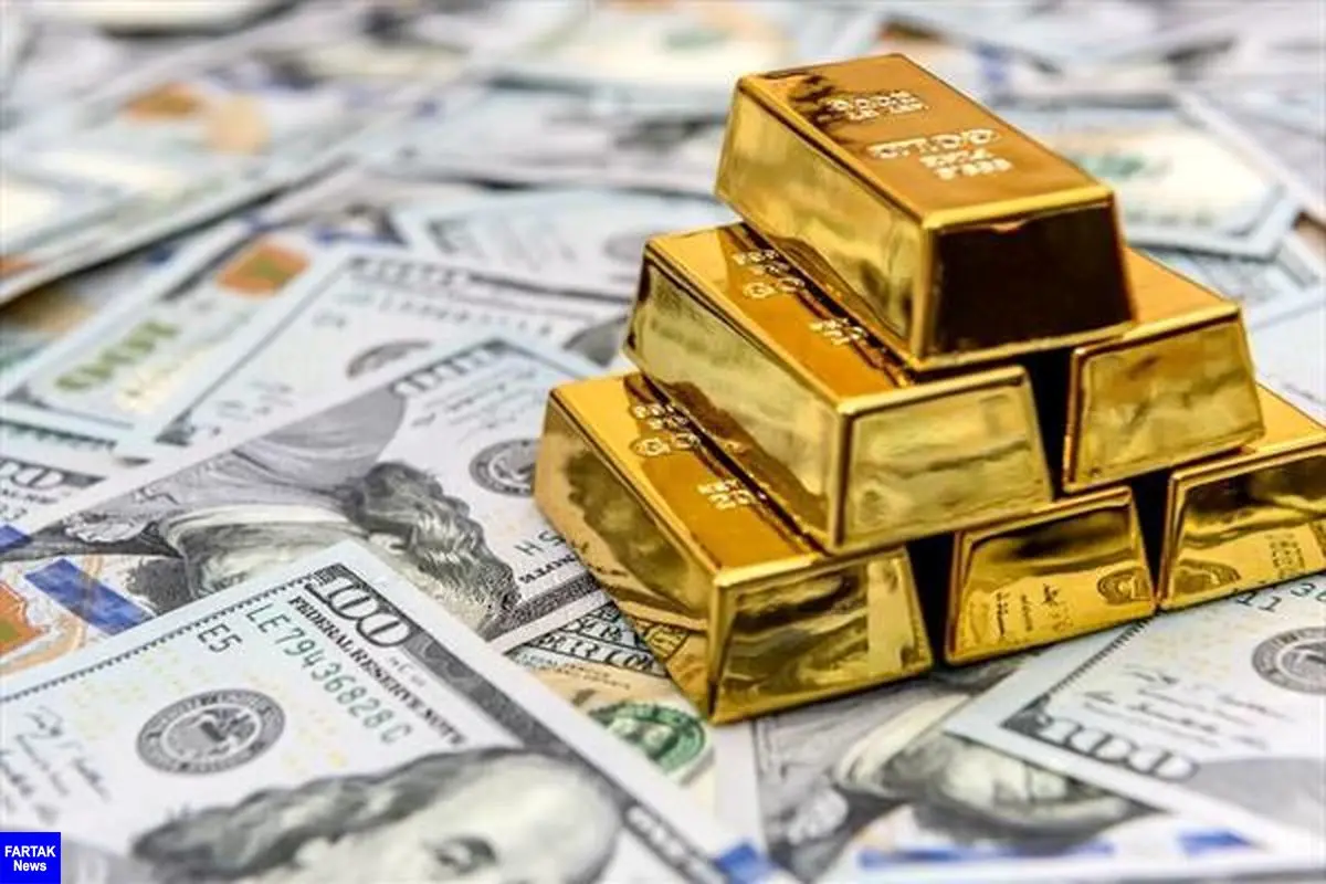  با کاهش ارزش دلار، قیمت طلا افزایش یافت