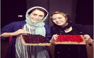 جشن تولد گیتی قاسمی و بهناز جعفری +عکس