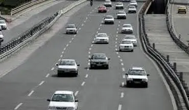 جوی آرام و ترافیکی روان در جاده‌های کشور/محورهای دارای محدودیت 