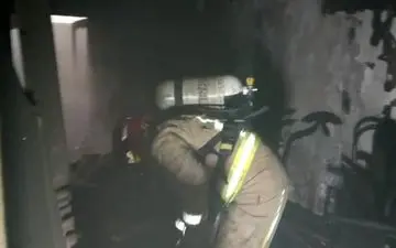 یک فوتی و 2 مصدوم در اثر آتش سوزی در تهران