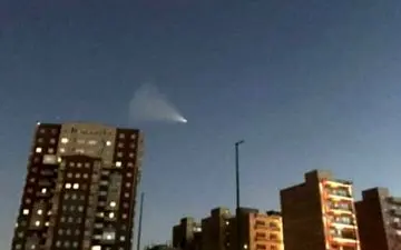 شی نورانی در شمال غرب ایران +عکس