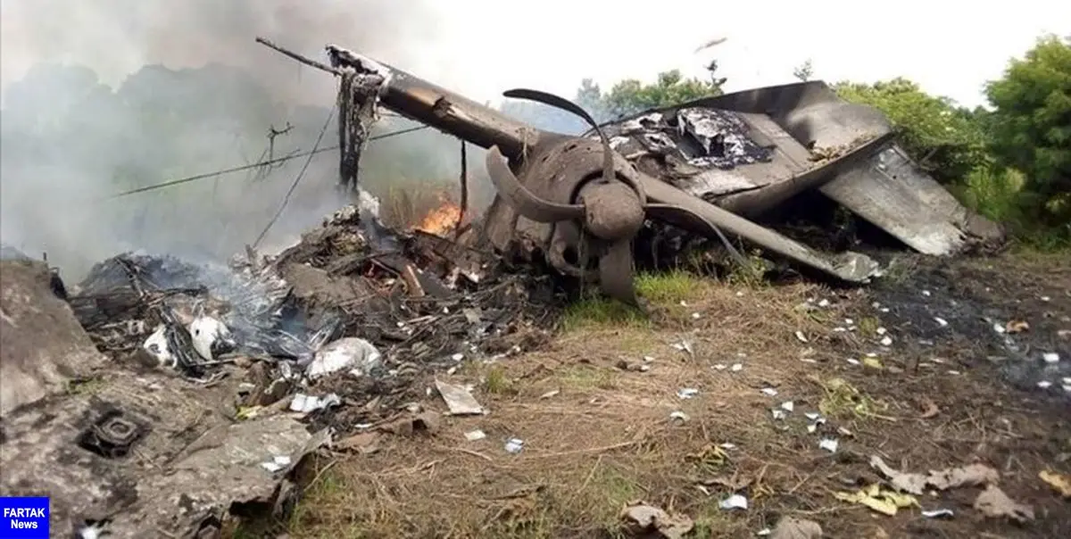 یک هواپیمای افغانستان در ازبکستان سقوط کرد