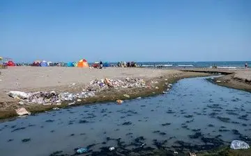 سواحل دریای خزر مملو از فاضلاب ‌