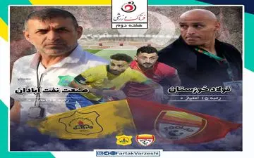 فولاد خوزستان  - نفت آبادان؛ دربی مرگ و زندگی برای منصوریان 