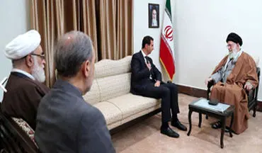 حضور سردار سلیمانی در دیدار رهبر انقلاب و بشار اسد 