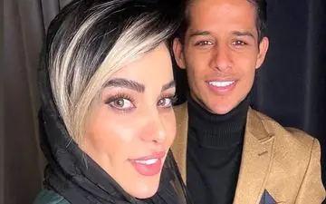 عکس جدید مهدی قائدی و همسرش کنار آتش مفصل!