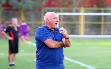 سرمربی پیشین در اردوی پرسپولیس