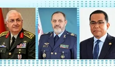 امیر سرتیپ نصیرزاده با وزیران دفاع ترکیه و مالزی گفت و گو کرد