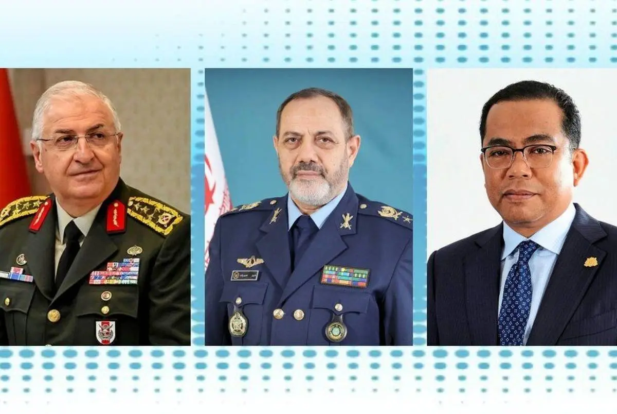 امیر سرتیپ نصیرزاده با وزیران دفاع ترکیه و مالزی گفت و گو کرد