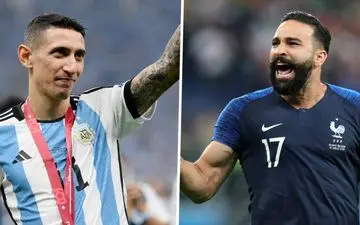 حمله همسر دی‌ماریا به رامی در دفاع از دروازه‌بان آرژانتین