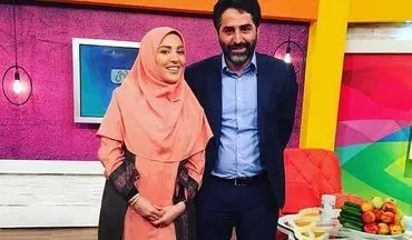 جشن تولد مجری جنجالی تلویزیون به همراه شوهرش +‌عکس