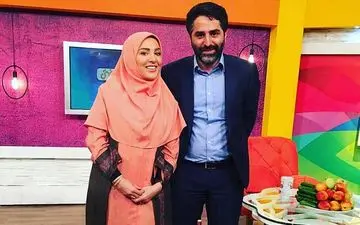 جشن تولد مجری جنجالی تلویزیون به همراه شوهرش +‌عکس