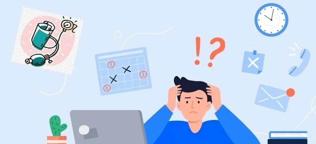 از دلشوره تا فشار خون/ وقتی اضطراب دشمن رگهای شما میشود!