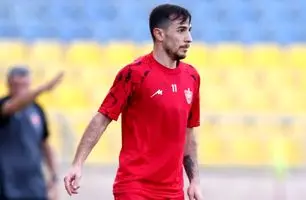 گریه‌های فرشاد احمدزاده بعد از گلزنی به پرسپولیس + ویدئو