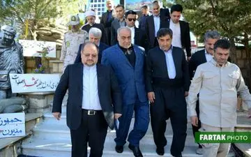 اختصاصی/ گزارش تصویری از سفر وزیر تعاون، کار و رفاه اجتماعی به کرمانشاه