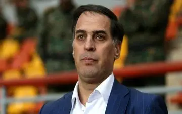 عیادت سعید آذری از مربی سابق فولاد خوزستان
