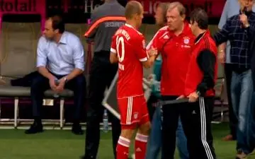 خاطره انگیز؛ اولین حضور روبن در ترکیب بایرن مونیخ + فیلم