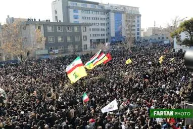 راهپیمایی وداع با سردار سلیمانی