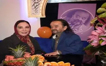 تولد 70 سالگی «اسدالله یکتا» در کنار «افسانه بایگان» | عکس