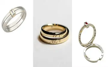 جدیدترین ترند عاشقانه: حلقه‌های ازدواج با رازهای مخفی