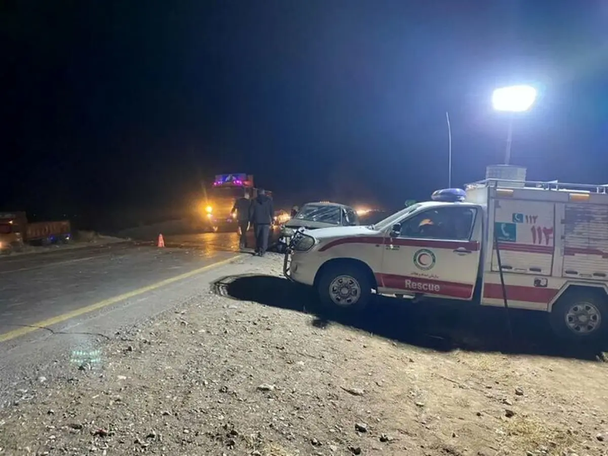 امدادرسانی به ۱۳ مصدوم در تصادف زنجیره ای محور تربت جام انجام شد