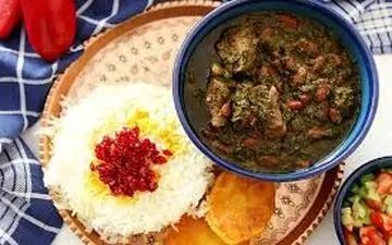  قورمه سبزی با سبزی خشک  هم خیلی خوب میشه!