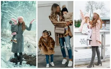پالتوهای مادرانه و دخترانه زمستانی/ ست های متنوع رو بیا بهت نشون بدم!