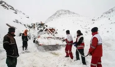 امدادرسانی به ۲۱ هزار و ۷۰۰ نفر گرفتار برف و کولاک