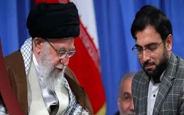 تقدیر رهبر انقلاب از قاری قرآن دیدار نمایندگان مجلس
