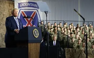 پیام کریسمسی ترامپ برای نظامیان آمریکایی