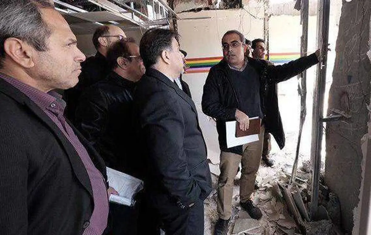  حضور آخوندی در مناطق زلزله‌زده