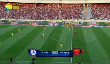 خلاصه بازی پرسپولیس 1 - 0 پارس جم جنوبی + فیلم