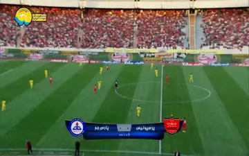 خلاصه بازی پرسپولیس 1 - 0 پارس جم جنوبی + فیلم