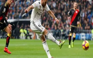 پیروزی تک گله رئال مادرید مقابل رایووالکانو/صعود موقت به رتبه سوم