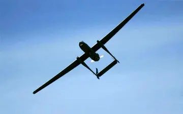 سقوط پهپاد نظامی رژیم صهیونیستی در شمال غزه