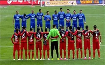 دربی با یک دقیقه سکوت آغاز می شود