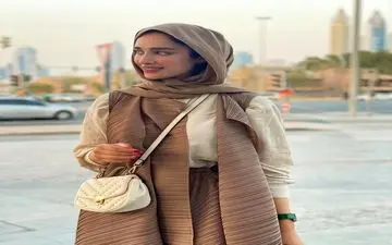 استوری جالب آناشید حسینی همراه با همسرش/ شب نخوابی زوج معروف+عکس