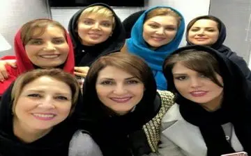 بازیگران زن در یک قاب