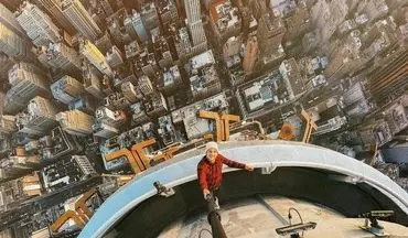 عکس سلفی از بالای ساختمانی 120 طبقه در نیویورک