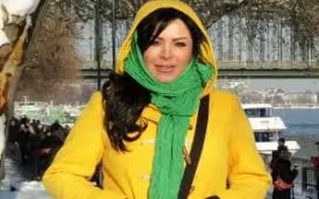 تیپ و ظاهر جالب فلور نظری، زیر برف