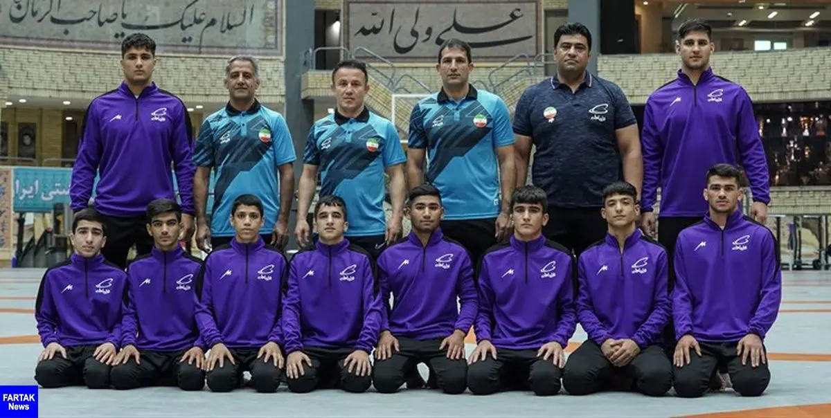 تیم کشتی فرنگی نوجوانان ایران نایب قهرمان آسیا شد