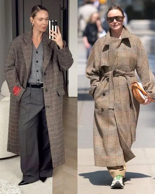 پالتوهای بلند چهارخانه