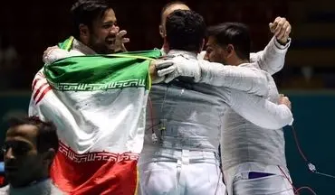 صعود تیم سابر ایران به نیمه نهایی جام‌جهانی شمشیربازی 