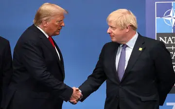 استقبال ترامپ از پیروزی جانسون در انتخابات انگلیس