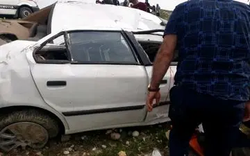 در تصادف ۳ خودرو در حوالی بهشت زهرا(س) ۱۱ نفر مصدوم شدند