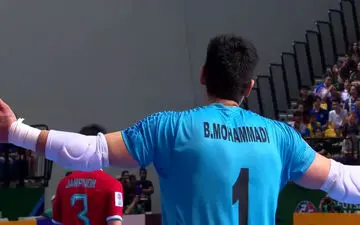 گل چهارم ایران به تایلند توسط باقر محمدی | فیلم