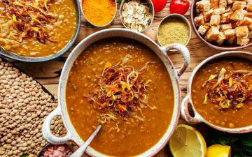 طرز تهیه  عدسی صبحانه به روش بازاری !